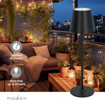 LED-Tafellamp LED 1.8 W 150 lm 3000 - 6000 K Zwart - Nedis