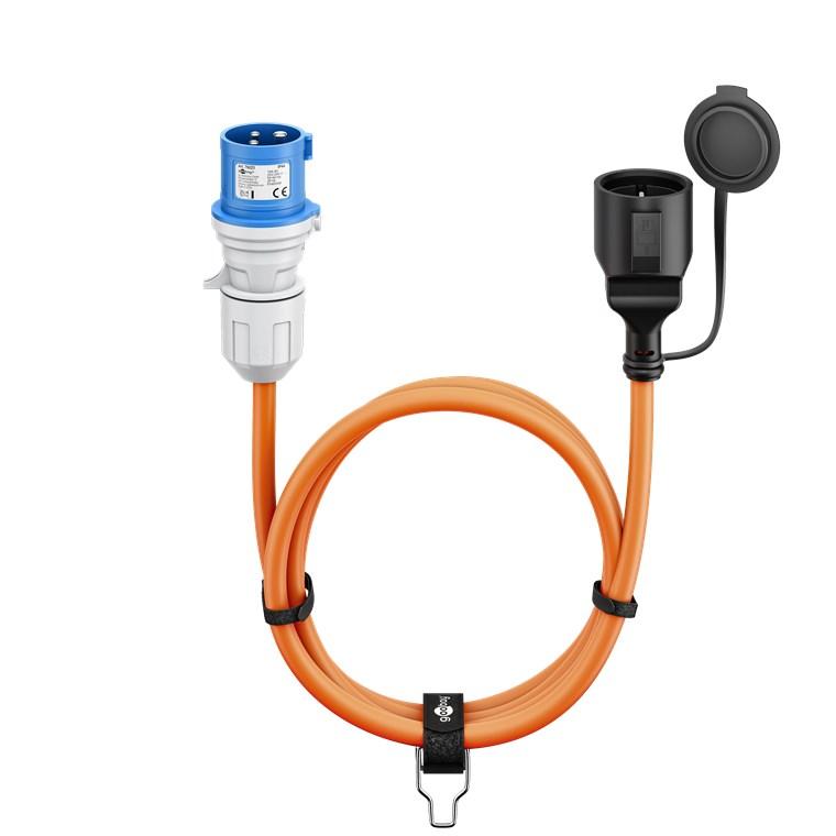 Krachtstroom verloopkabel - Goobay