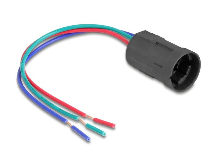 Delock Behuizing voor 19 mm 3-pins drukknop of schakelaar