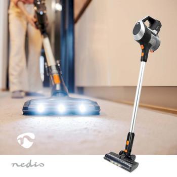 Steelstofzuiger 130 W 25.9 VAC Gemotoriseerde Borstel met - Nedis