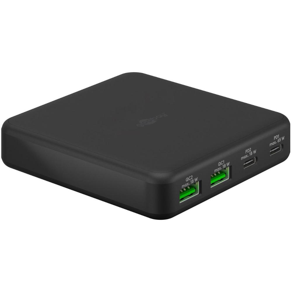 USB C + A Laptop oplader - Goobay