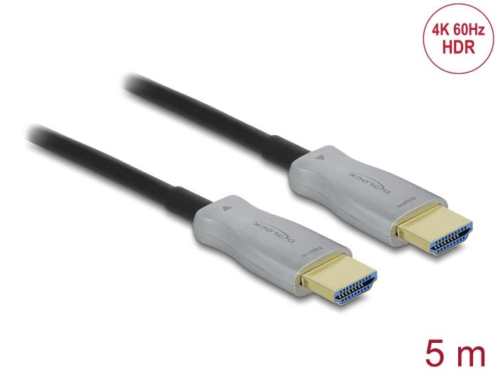 Delock Actieve Optische HDMI-kabel 4K 60 Hz 5 m