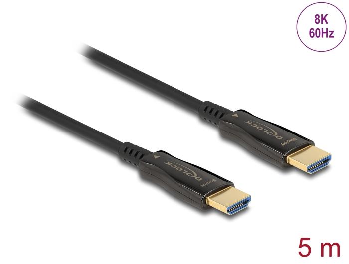 Delock Actieve Optische HDMI-Kabel 8K 60 Hz 5 m
