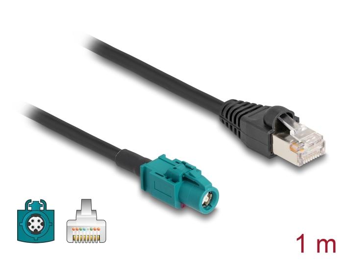 Delock Kabel HSD Stekker naar RJ45 Stekker 1 m