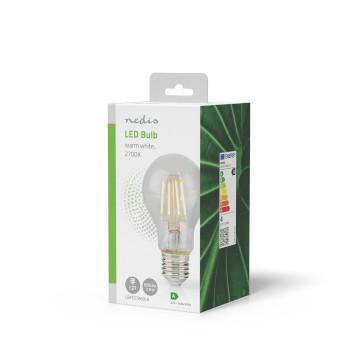 LED-Filamentlamp E27 A60 3.8 W 806 lm 2700 K Warm Wit - Nedis