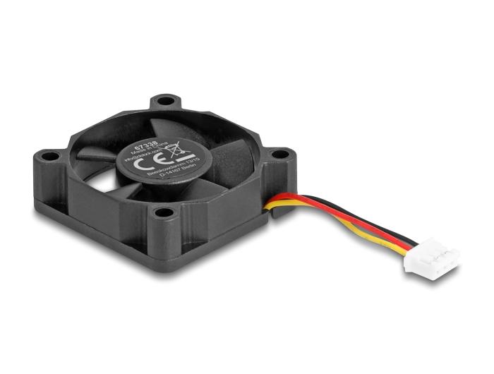 Delock Axiallüfter 12 V DC, 35 x 35 x 10 mm zwart