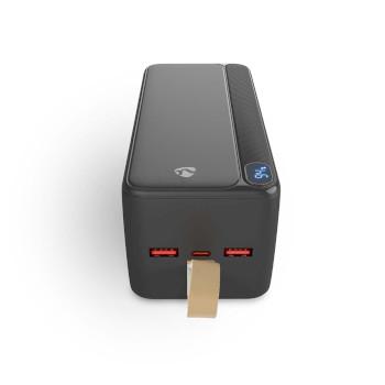 Powerbank 30000 mAh 1.5 / 1.67 / 2.0 / 2.22 / 3.0 A Outputs: 3 - Nedis