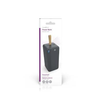 Powerbank 30000 mAh 1.5 / 1.67 / 2.0 / 2.22 / 3.0 A Outputs: 3 - Nedis