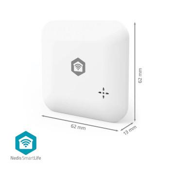 SmartLife Water Detector Wi-Fi Batterij Gevoed Verlenging inbegrepen - Nedis