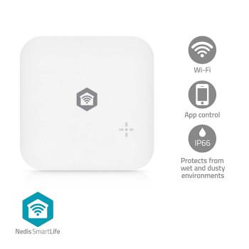 SmartLife Water Detector Wi-Fi Batterij Gevoed Verlenging inbegrepen - Nedis