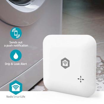 SmartLife Water Detector Wi-Fi Batterij Gevoed Verlenging inbegrepen - Nedis