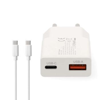 Oplader 30 W GaN PD3.0 30W Snellaad functie 1.5 / 2.0 / 2.5 / - Nedis