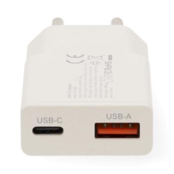 Oplader 20 W GaN PD3.0 Snellaad functie 1.5 / 2.0 / 2.22 / 3.0 A - Nedis