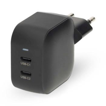 Oplader 45 W GaN PD3.0 Snellaad functie 2.25 / 3.0 A Outputs: - Nedis