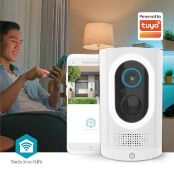 SmartLife Camera voor Buiten Wi-Fi Spotlight 3MP Full HD 1296p - Nedis