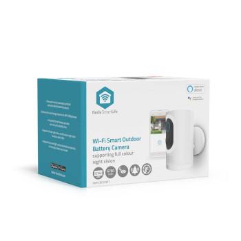SmartLife Camera voor Buiten Wi-Fi Spotlight 3MP Full HD 1296p - Nedis