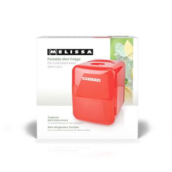 Draagbare minikoelkast 6 blikjes / 4 l inhoud 100-240 V / 12 V - MELISSA