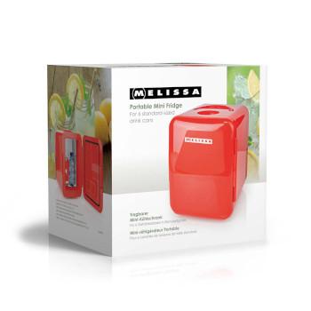 Draagbare minikoelkast 6 blikjes / 4 l inhoud 100-240 V / 12 V - MELISSA