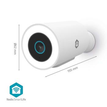 SmartLife Camera voor Buiten Wi-Fi Spotlight 3MP Full HD 1296p - Nedis