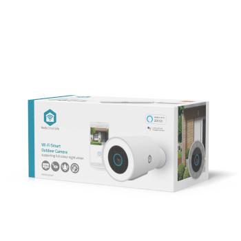 SmartLife Camera voor Buiten Wi-Fi Spotlight 3MP Full HD 1296p - Nedis