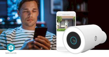 SmartLife Camera voor Buiten Wi-Fi Spotlight 3MP Full HD 1296p - Nedis