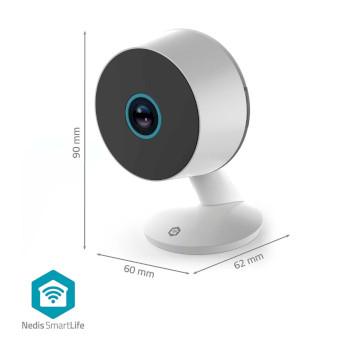 SmartLife Camera voor Binnen Wi-Fi 3MP Full HD 1296p Cloud Opslag - Nedis