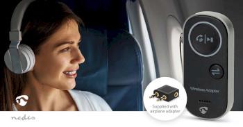 Bluetooth® Zender / Ontvanger Input: USB-C™ Female Output: 3.5 mm - Nedis