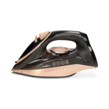 Stoomstrijkijzer 2200 W 20 g/m Stoomstoot Roestvrij Staal 260 l - Nedis