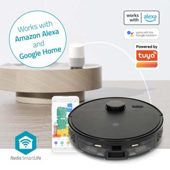 SmartLife Robotstofzuiger Laser navigatie Wi-Fi Capaciteit - Nedis