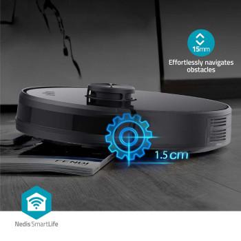 SmartLife Robotstofzuiger Laser navigatie Wi-Fi Capaciteit - Nedis