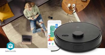 SmartLife Robotstofzuiger Laser navigatie Wi-Fi Capaciteit - Nedis