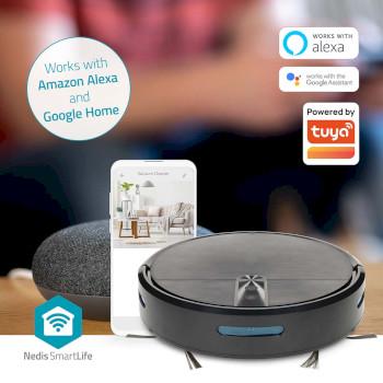 SmartLife Robotstofzuiger Willekeurig Wi-Fi Capaciteit - Nedis