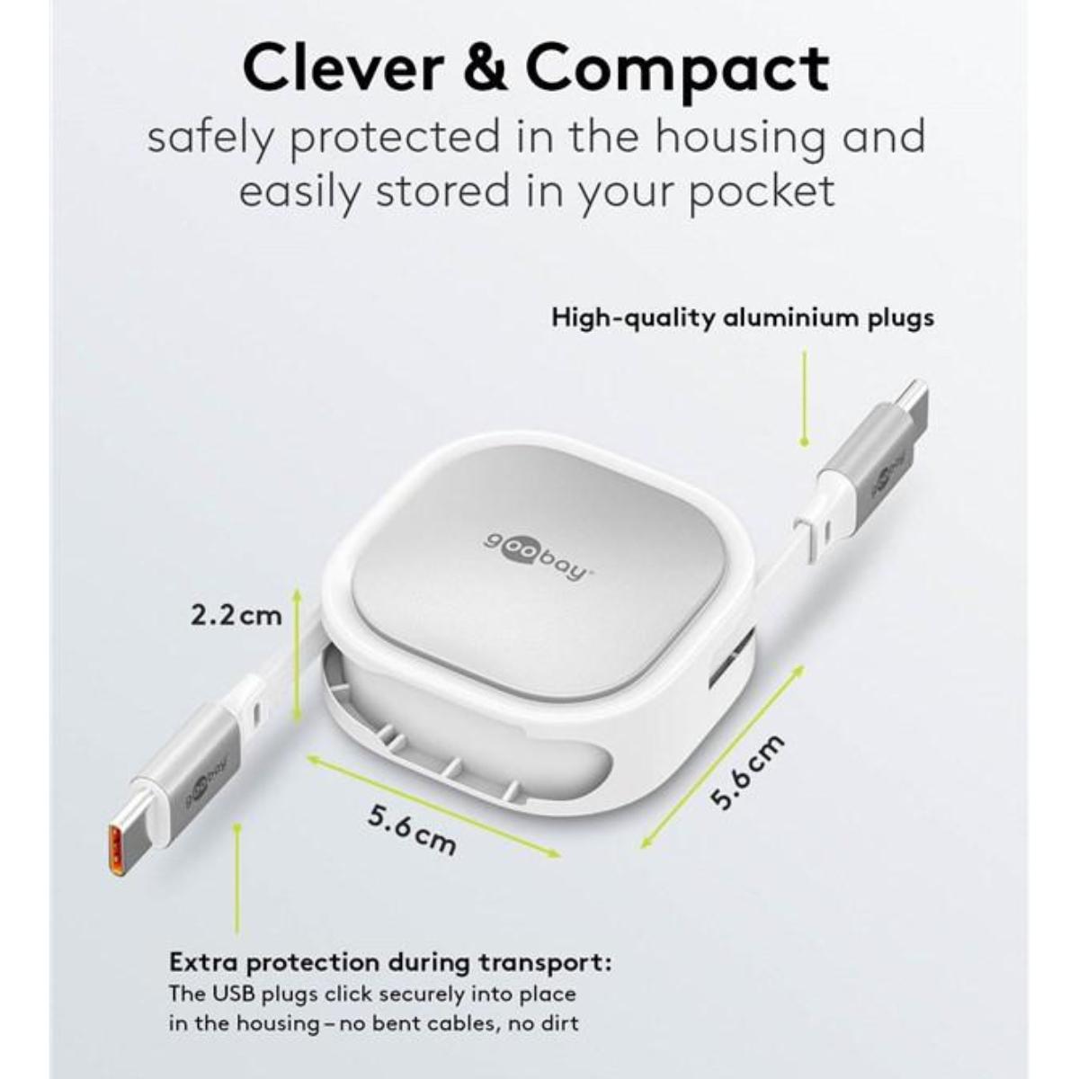USB C naar USB C kabel - Goobay