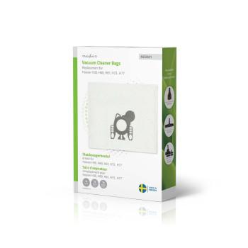 Stofzuigerzak 4 Stuks Synthetisch Meest verkocht voor: Hoover H60 / - Nedis