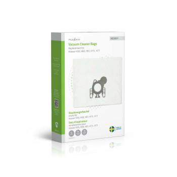 Stofzuigerzak 4 Stuks Synthetisch Meest verkocht voor: Hoover H60 / - Nedis