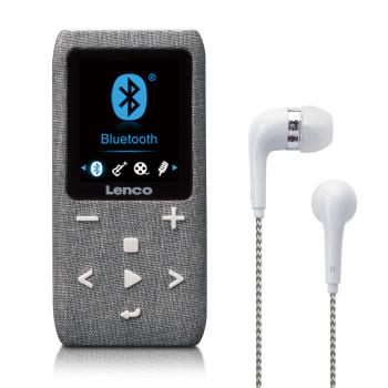 MP3/MP4-speler met Bluetooth® 8 GB Micro SD-kaart Grijs - Lenco