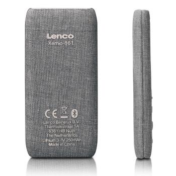 MP3/MP4-speler met Bluetooth® 8 GB Micro SD-kaart Grijs - Lenco