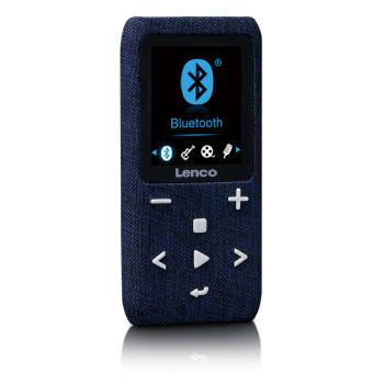 MP3/MP4-speler met Bluetooth® 8 GB Micro SD-kaart Blauw - Lenco