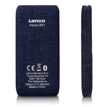 MP3/MP4-speler met Bluetooth® 8 GB Micro SD-kaart Blauw - Lenco