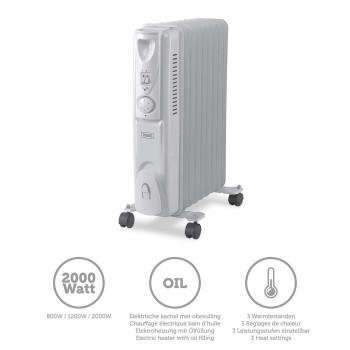 Mechanical Oil Filled Heater 2000W - Trebs