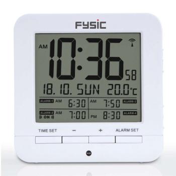 Digitale wekker met temperatuurweergave - Fysic