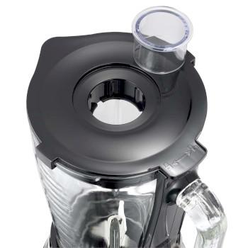 Blender 1,5L glazen kan verstuiver 500W matzwart - MELISSA