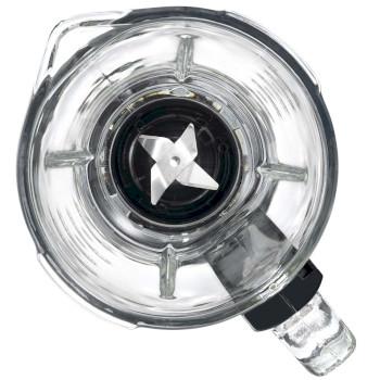 Blender 1,5L glazen kan verstuiver 500W matzwart - MELISSA