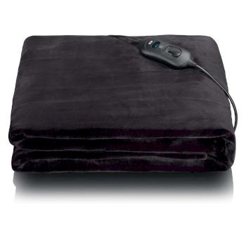 Plaid verwarming 180x130cm 120W Zwart - MELISSA