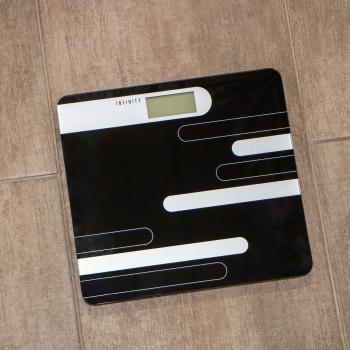 Personenweegschaal 180 kg Zwart / Zilver - MELISSA
