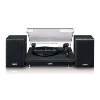 Platenspeler met Bluetooth® ontvangst en twee externe speakers - Lenco