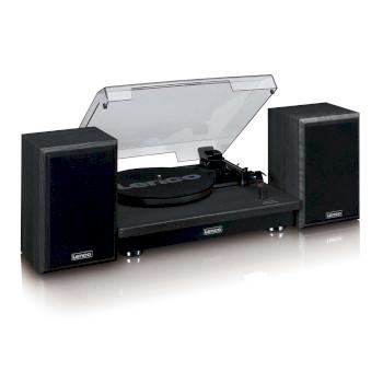 Platenspeler met Bluetooth® ontvangst en twee externe speakers - Lenco