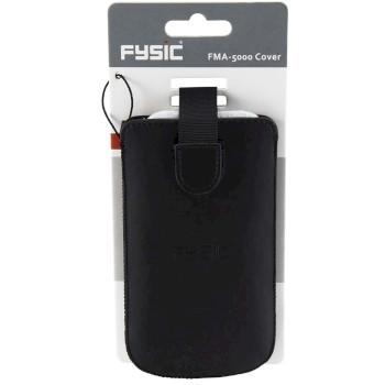 Leather cover for FMA-5000, black - Fysic
