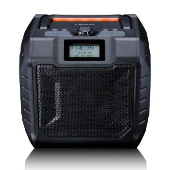 Krachtige draagbare outdoor DAB+/FM-radio met Bluetooth® IPX5 - Lenco