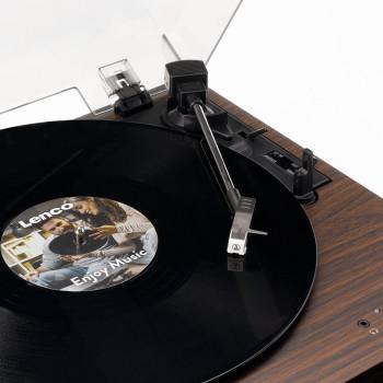 Platenspeler met Bluetooth®, twee ingebouwde luidsprekers en AT3600L - Lenco